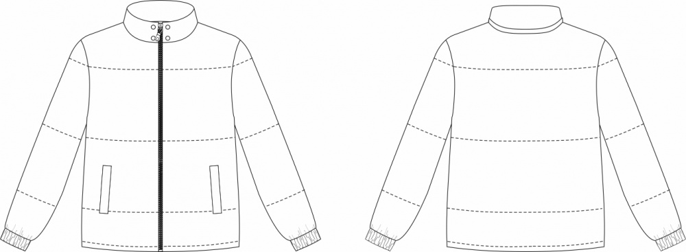 Выкройка мужской куртки. Тёплая коллекция «Межсезонье» фото