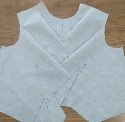 Выкройка блузы. Оригами коллекция «Акира» фото
