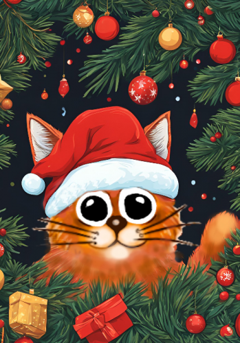 Итоги адвент-календаря 2024. Или «Новогоднее путешествие Кота Шьюна»