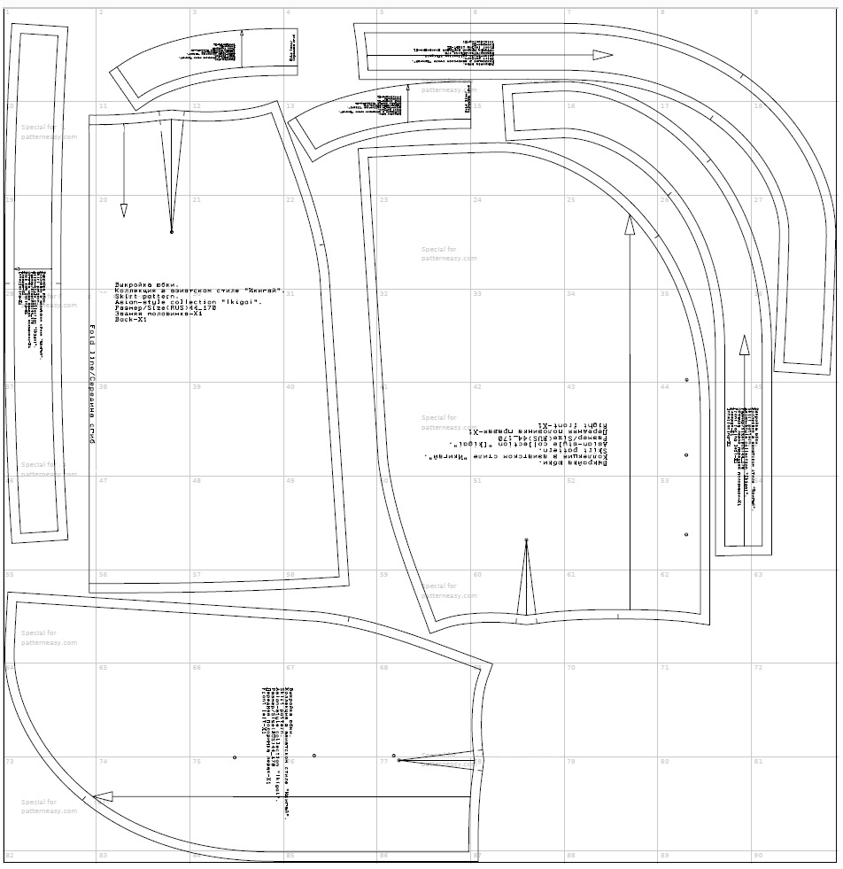 Как сшить юбку. Коллекция в азиатском стиле «Икигай». Фото-мастер-класс фото