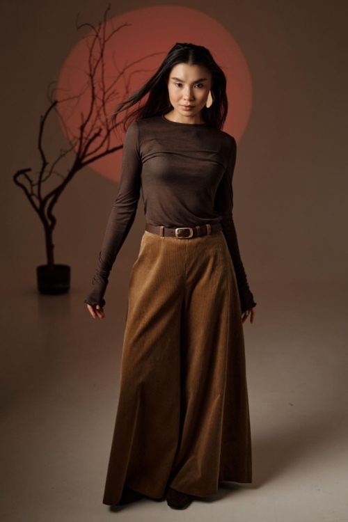 Как сшить юбку-брюки. Коллекция в азиатском стиле «Икигай». Фото-мастер-класс фото