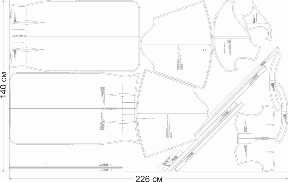 Выкройка платья. Коллекция в азиатском стиле «Икигай» фото