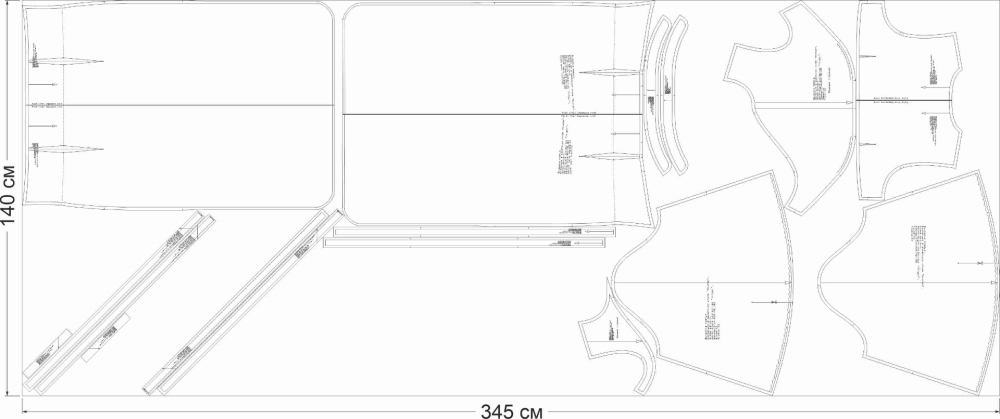 Выкройка платья. Коллекция в азиатском стиле «Икигай» фото