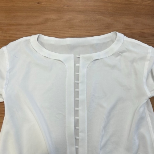 Как сшить блузу с рюшами. Праздничная коллекция «Джоконда». Фото-мастер-класс фото