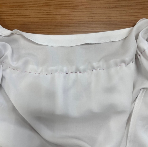 Как сшить блузу с рюшами. Праздничная коллекция «Джоконда». Фото-мастер-класс фото