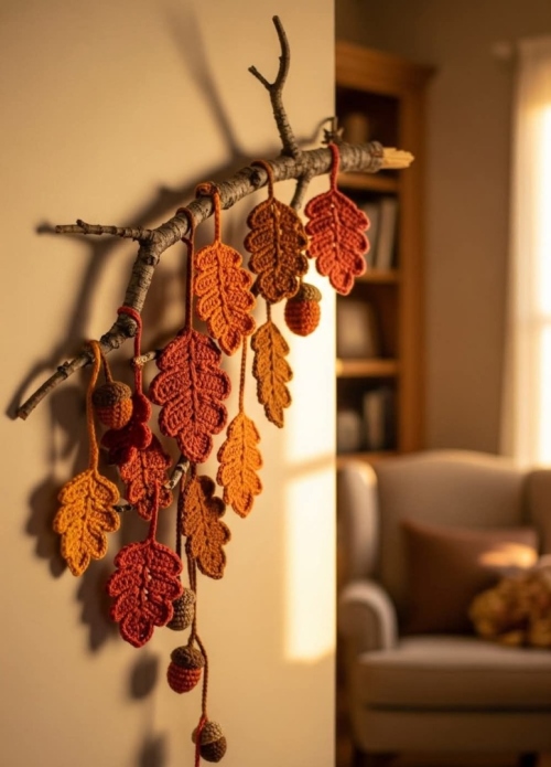 Вязаные ёлочные игрушки: тёплое украшение для зимнего дома фото