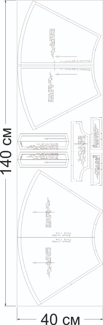 Выкройка детского сарафана «Аня» фото