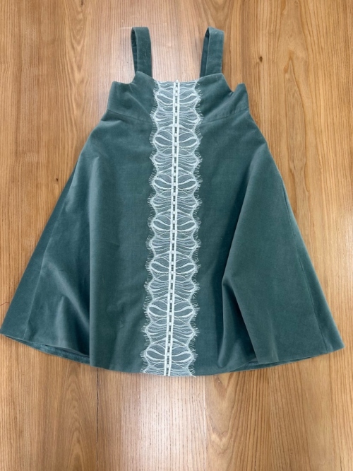 Выкройка детского сарафана «Аня» фото