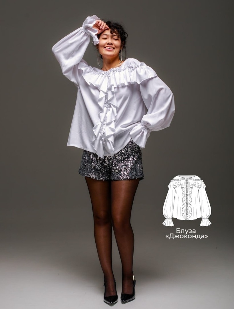 В центре внимания: блуза «Джоконда» фото