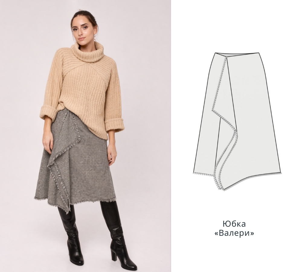 Что сшить из ткани без чёткой изнанки фото