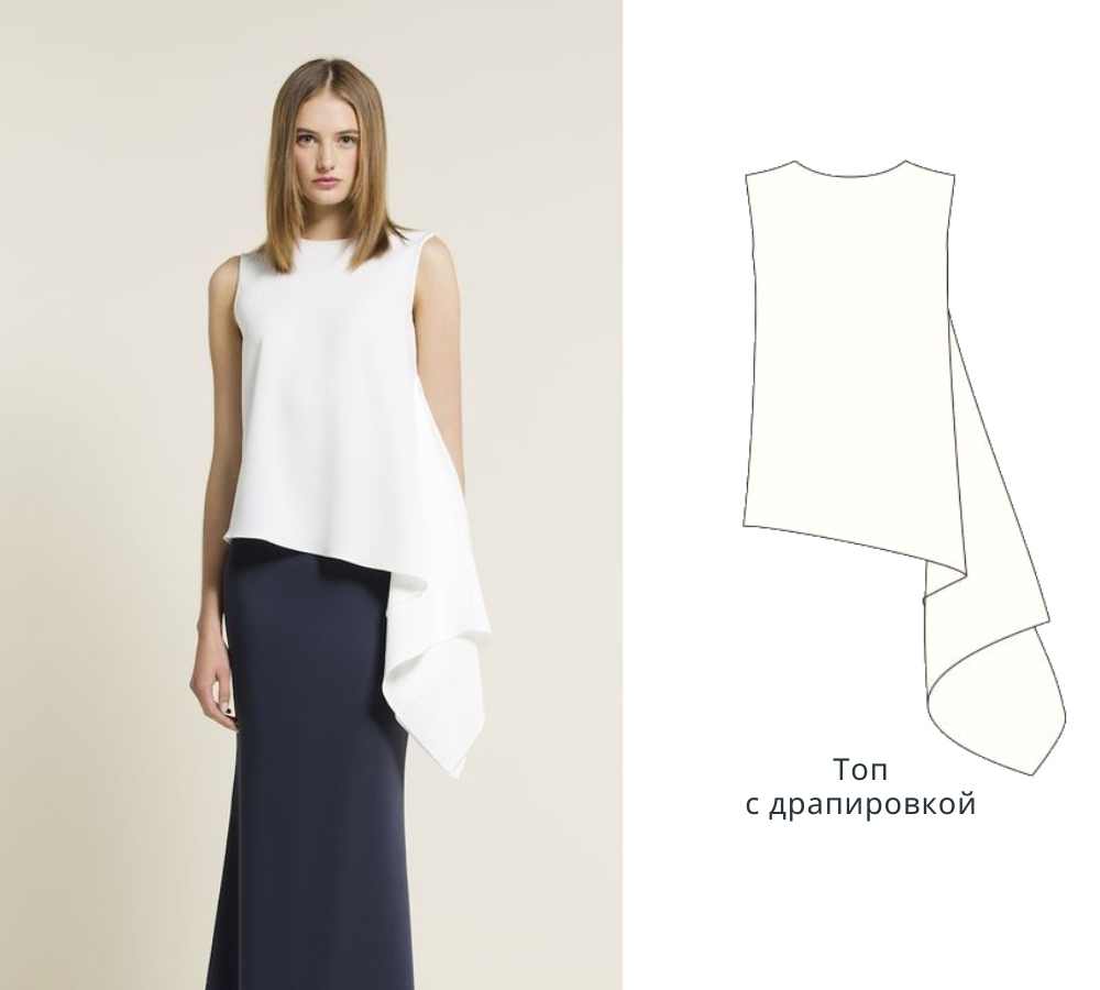 Что сшить из ткани без чёткой изнанки фото