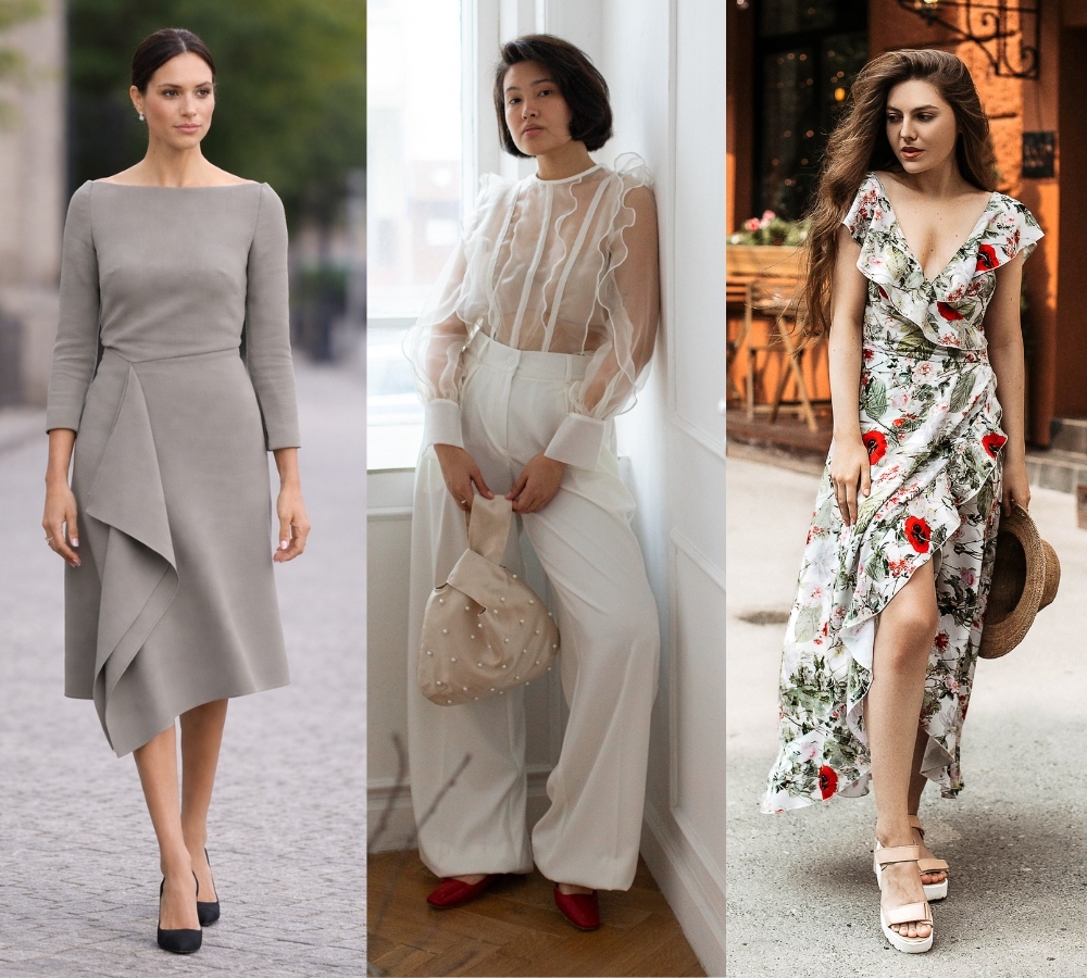 Что сшить из ткани без чёткой изнанки фото