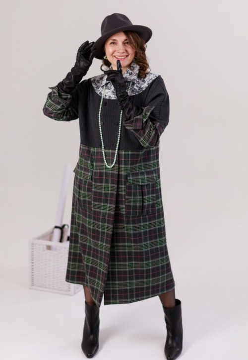 Как сшить платье-пальто. Коллекция «Пятница». Фото-мастер-класс фото