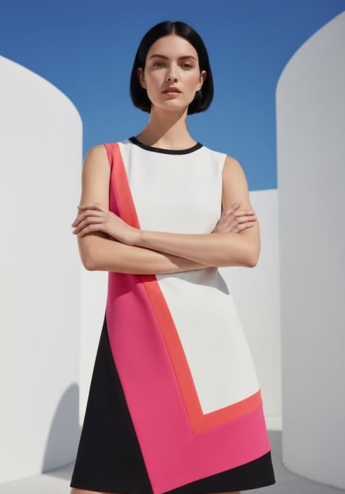 Цвет или материал? Два подхода к сложным сочетаниям в одежде фото