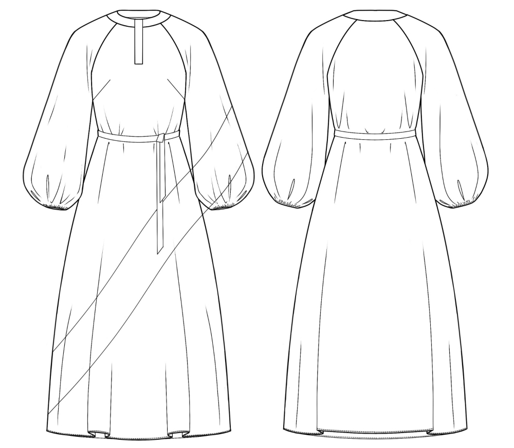 Как сшить асимметричное платье. Коллекция «Пятница». Фото-мастер-класс фото