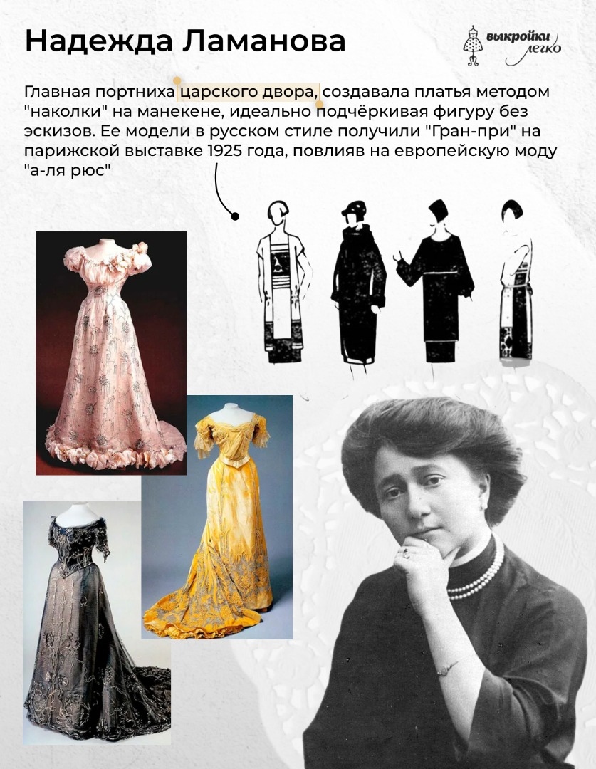 Вклад женщин в портновское дело и моду фото