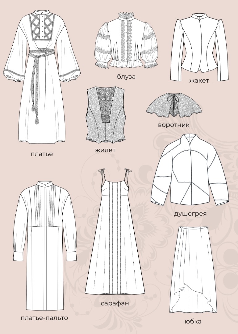 Анонс коллекции в русском стиле «Смеяна» фото