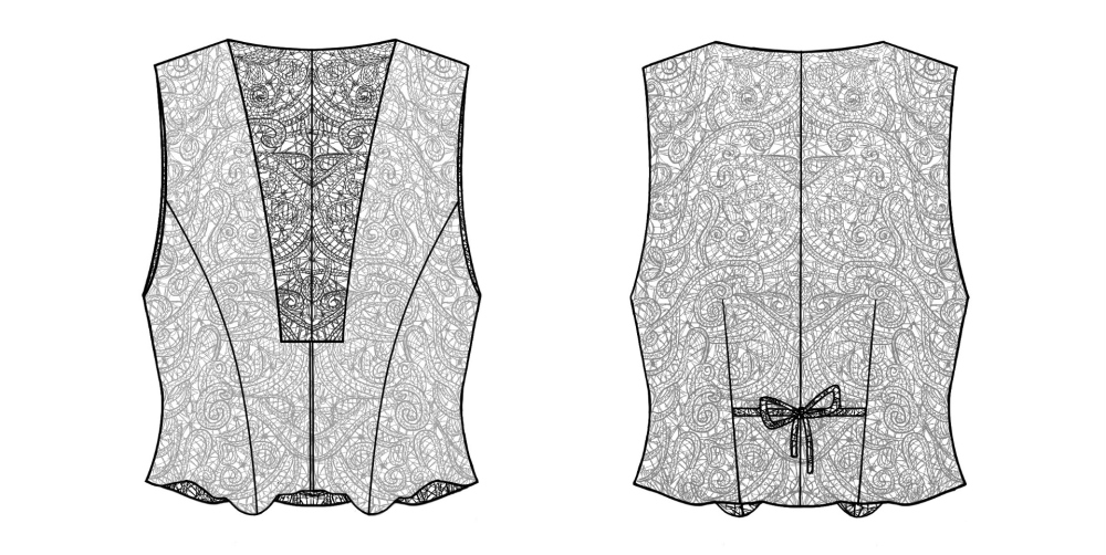 Как сшить жилет. Коллекция в русском стиле «Смеяна». Фото-мастер-класс фото