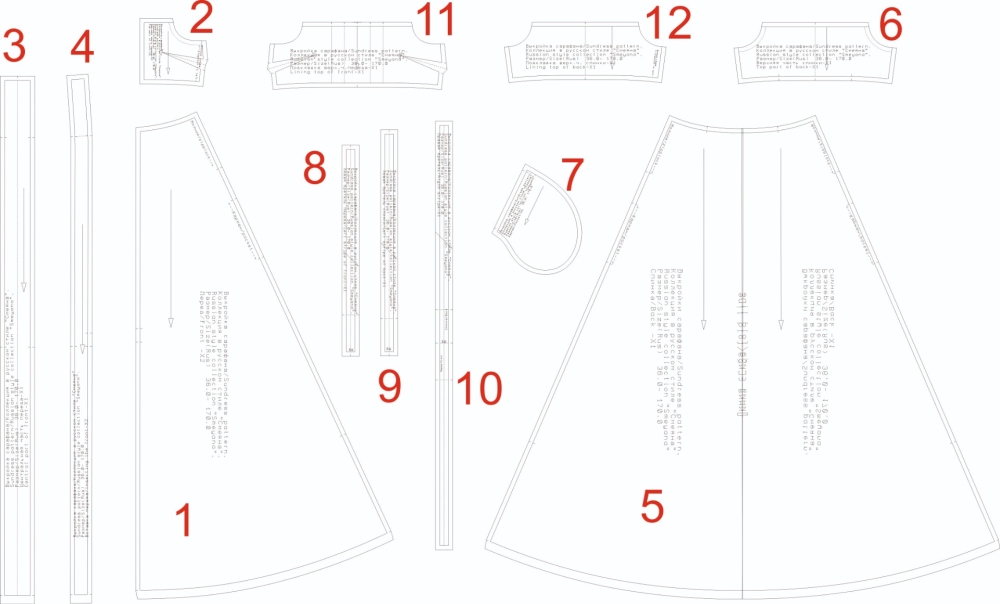 Как сшить сарафан. Коллекция в русском стиле «Смеяна». Фото-мастер-класс фото