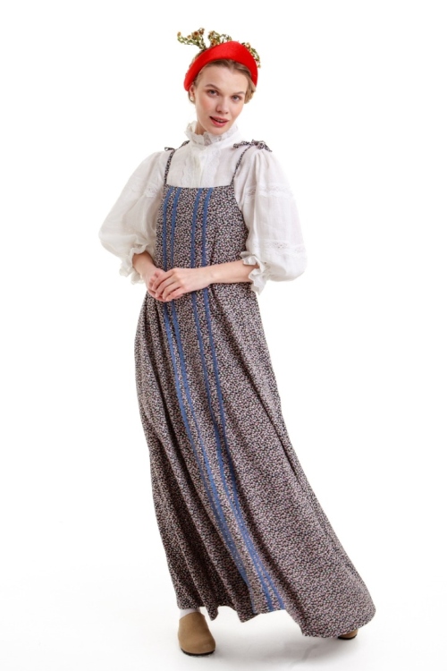 Как сшить сарафан. Коллекция в русском стиле «Смеяна». Фото-мастер-класс фото