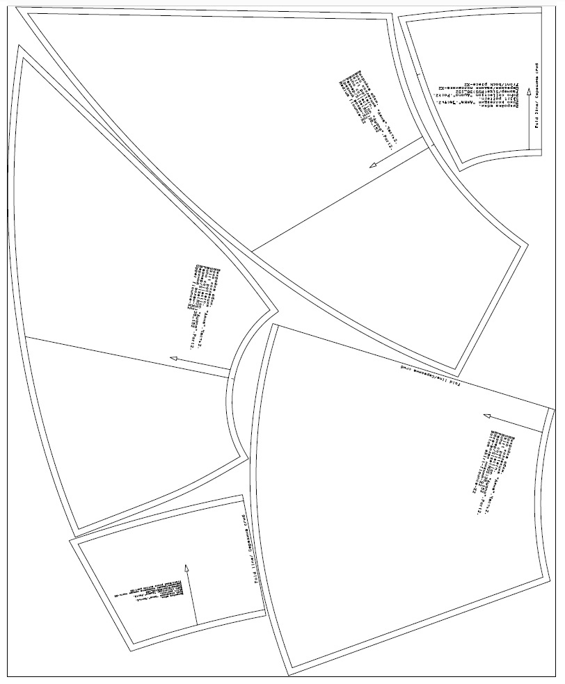 Купить выкройку Выкройка юбки. Бохо-коллекция «Аяна». Часть 2 онлайн фото
