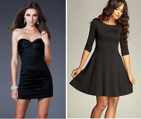Маленькое черное платье: простой крой, отличный результат