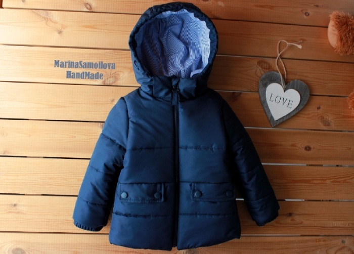 Куртка детская зимняя фото