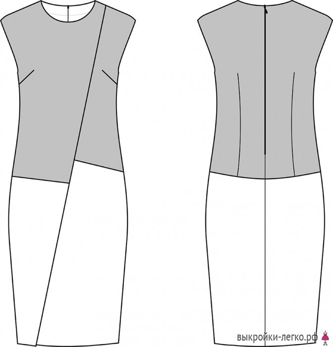 Платье "геометрия" фото