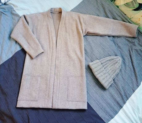 Кардиган из лодена фото