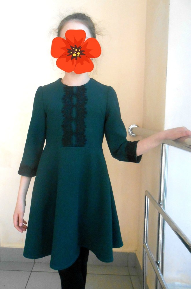 Платье по базовой выкройке прилегающего платья фото