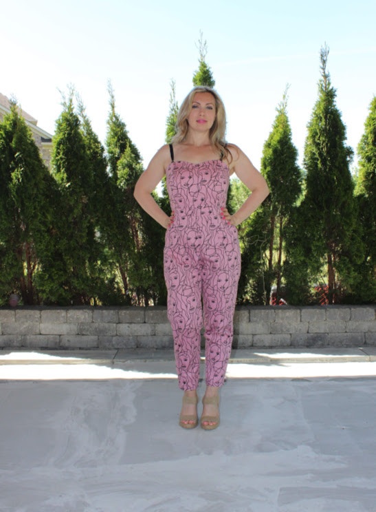 Приталенный комбинезон фото