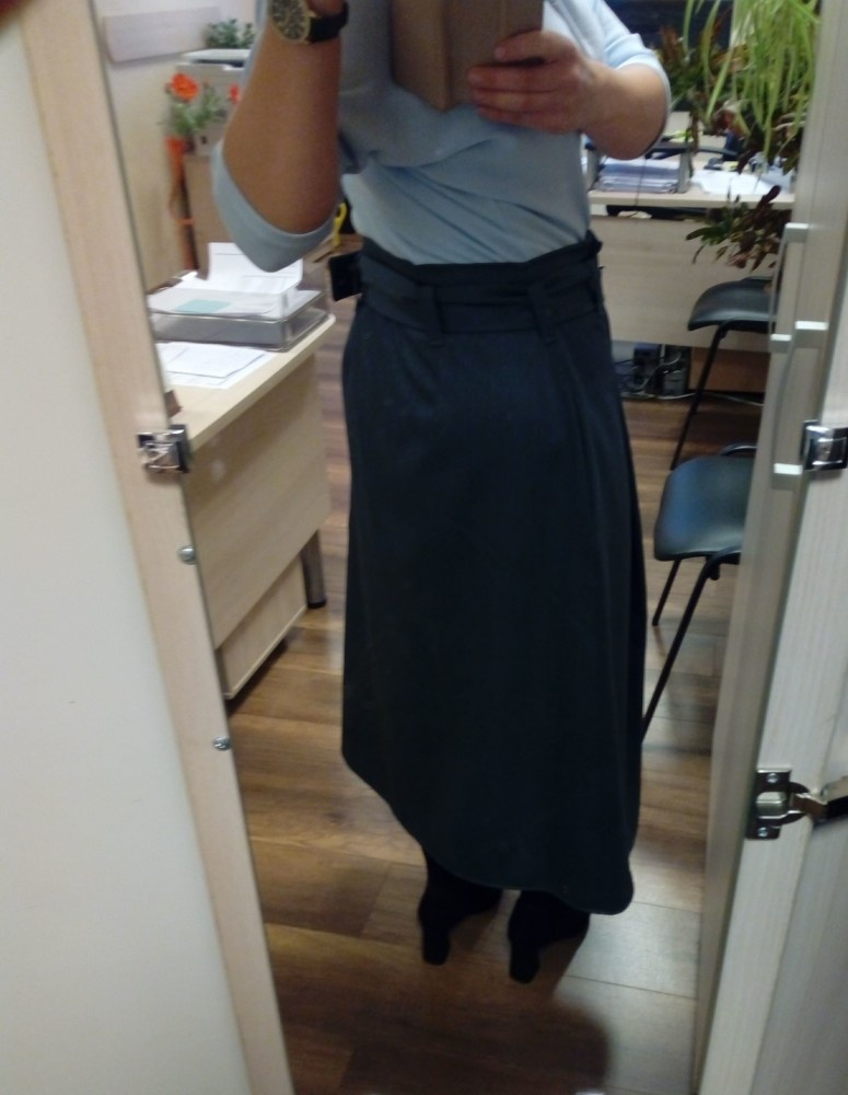 Юбка с запахом фото