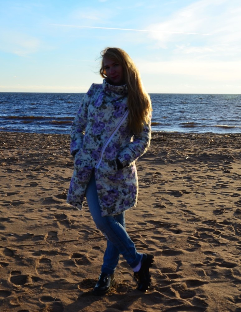 Моя первая работа по выкройке сайта. Пальто фото