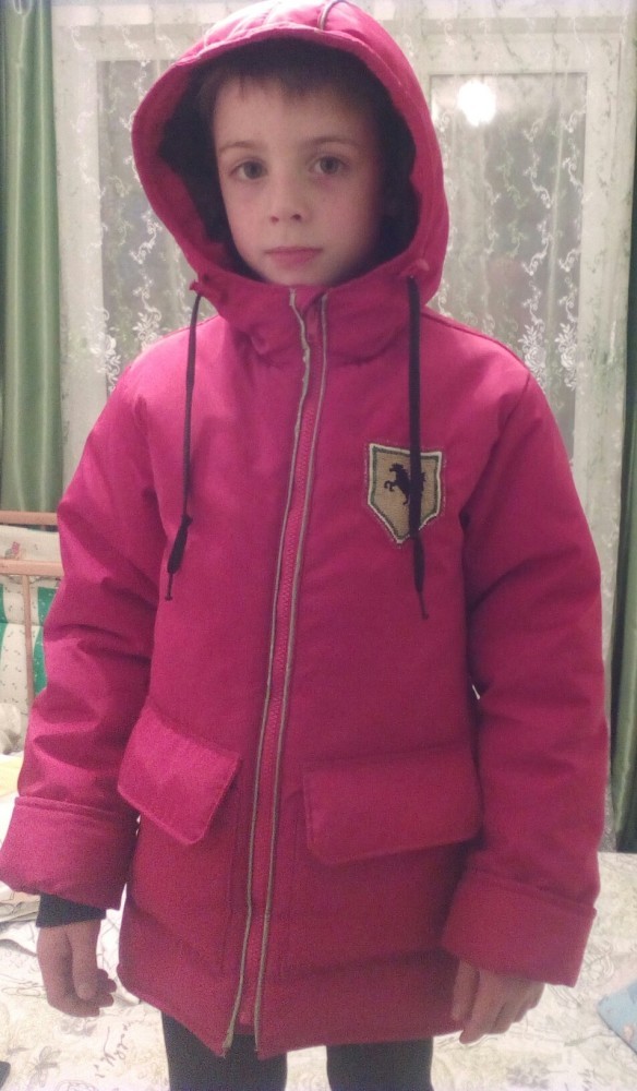 Детская зимняя куртка фото
