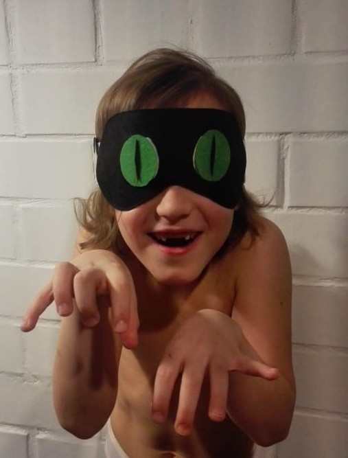 №10 Маска на конкурс "Жмурки" фото