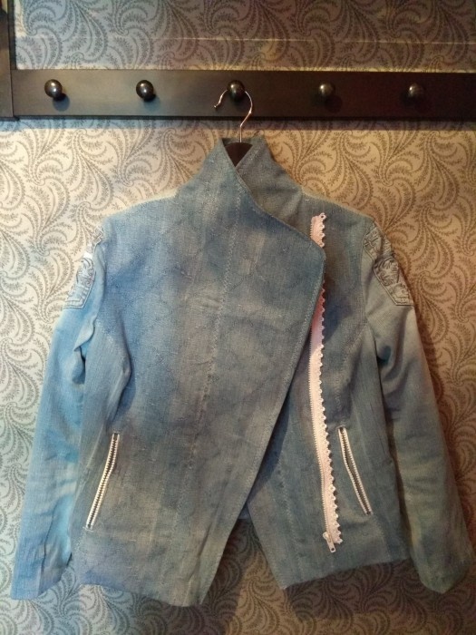 Мотокуртка upcycle