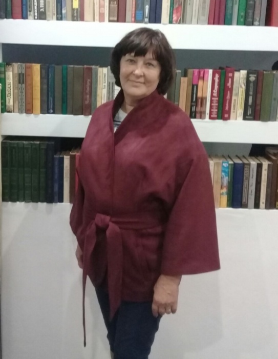 Пальто в стиле кимоно