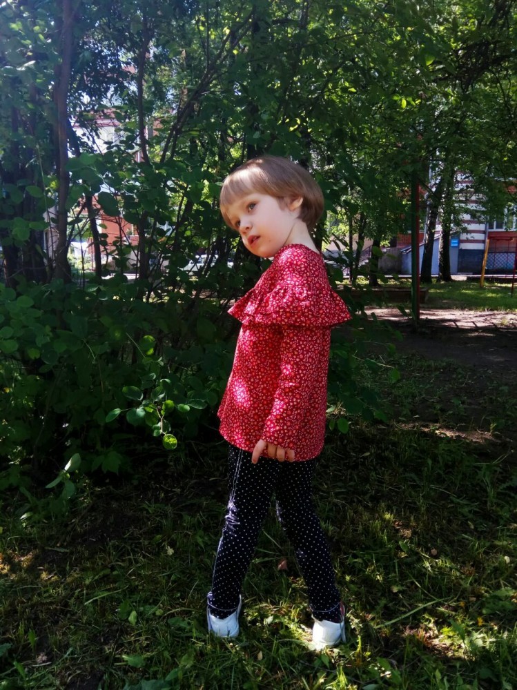 Блузка для девочки фото