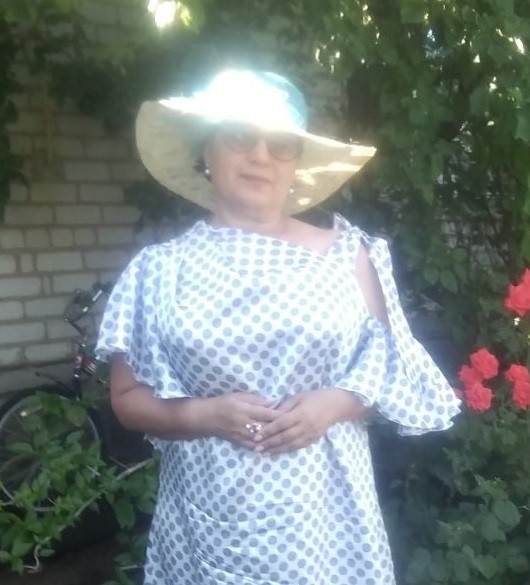 Платье. Идея соединения фасона от двух моделей: платья  "Лилу" и модель блузы "Мия" фото