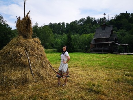 Юбка со складками  фото