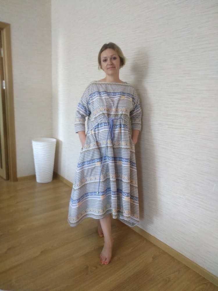Платье София, в стиле бохо фото
