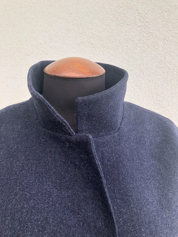 По выкройке прямого пальто фото