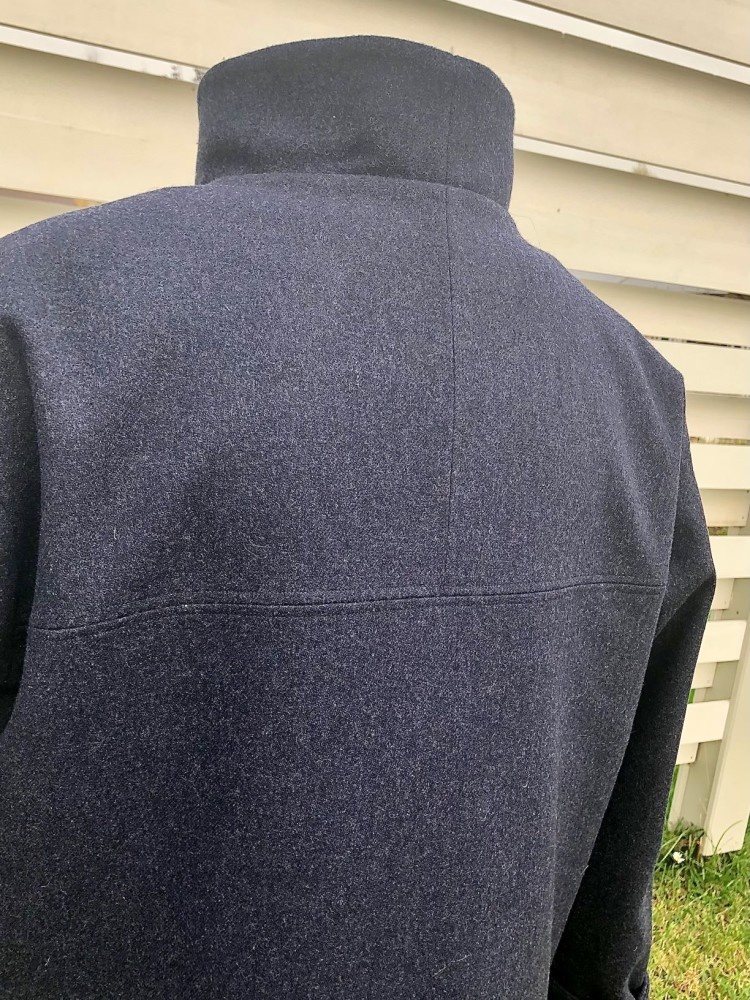 По выкройке прямого пальто фото