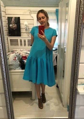 Платье А-силуэта фото