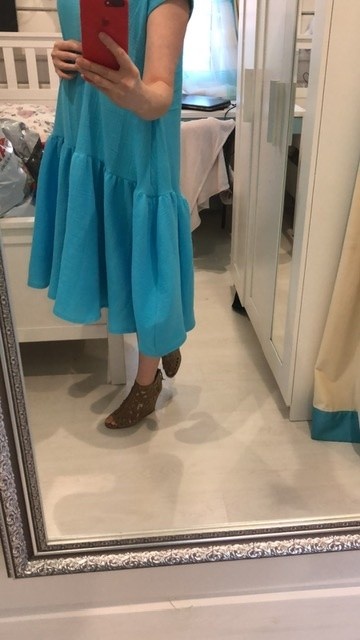 Платье А-силуэта фото