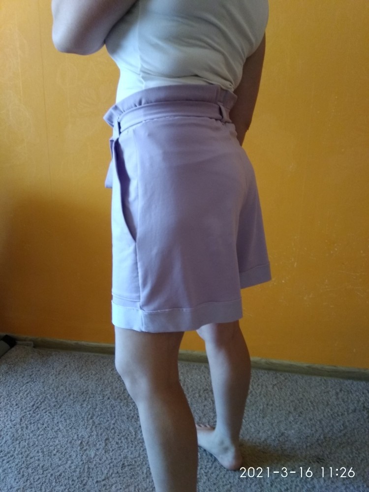 Шорты "Уикэнд" - первая выкройка фото