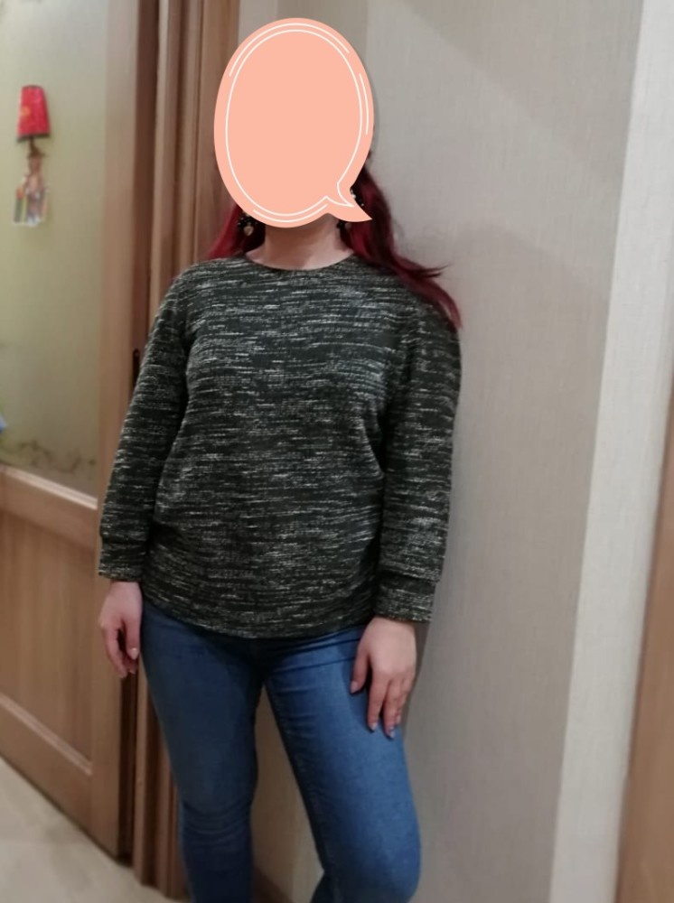 Джемпер с рукавом реглан фото