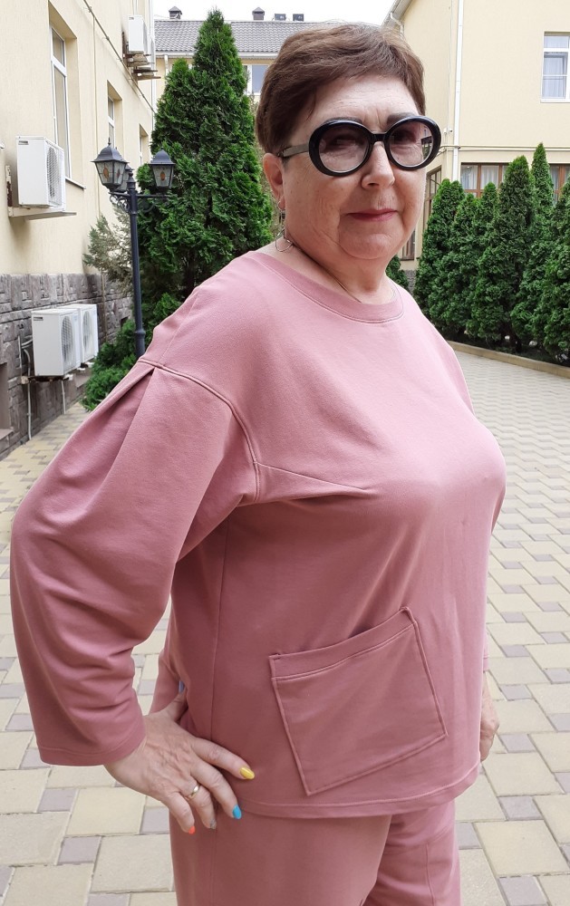  По выкройке жаккардового топа фото