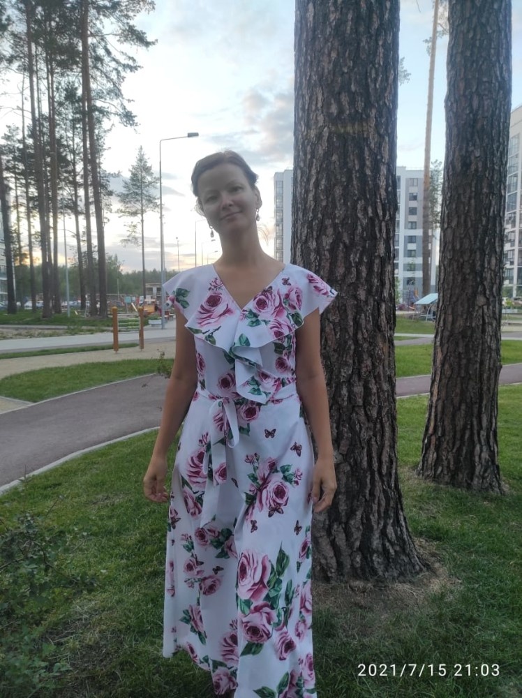 Платье по выкройке Лиза фото