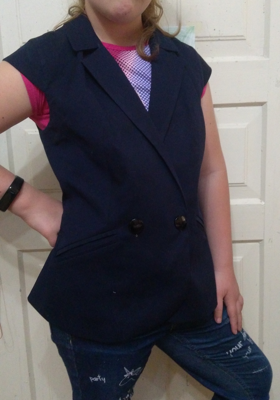 Школьный жилет  фото